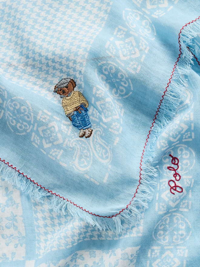 Polo Ralph Lauren Chusta Polo Ralph Lauren 455970307001 Niebieski