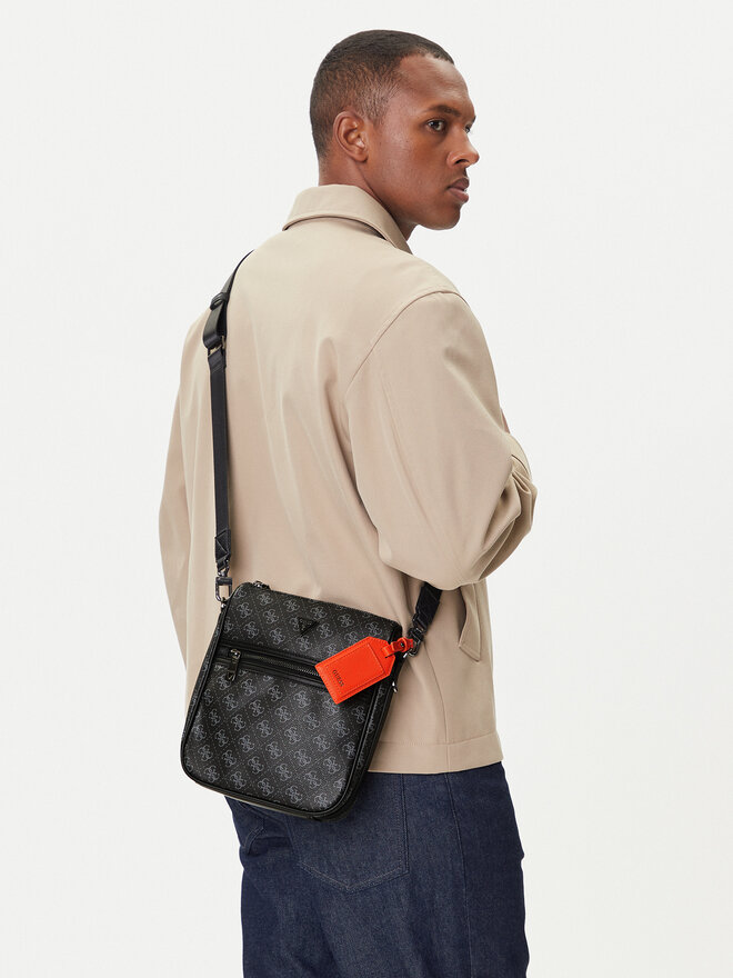 Guess Geantă crossover Guess HMMILO P5417 Negru