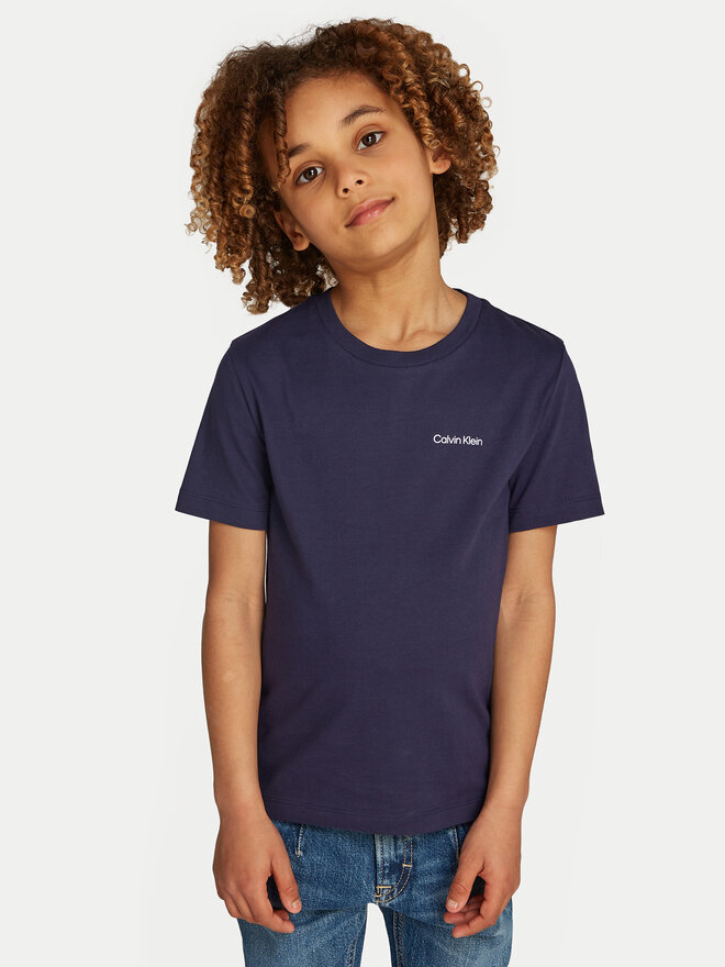 Calvin Klein Jeans Calvin Klein Jeans Póló IU0IU00683 Sötétkék Regular Fit