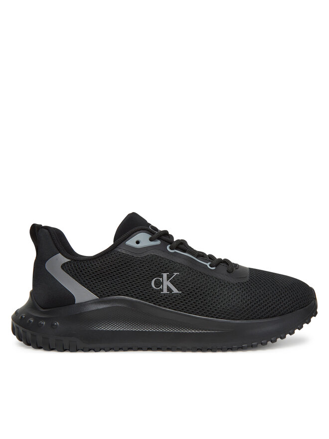 Calvin Klein Jeans Sportcipők Calvin Klein Jeans Eva Runner L-Up Mix Mesh Logo Ck YW0YW01851 Fekete