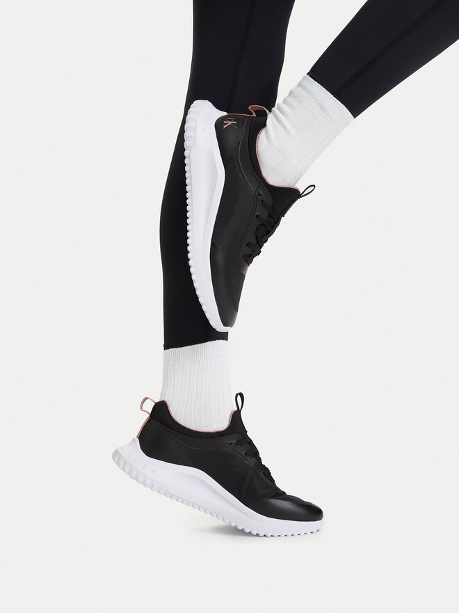 Calvin Klein Jeans Sneakers Calvin Klein Jeans Eva Runner Laceup Sock Mat Mix YW0YW02064 Schwarz
