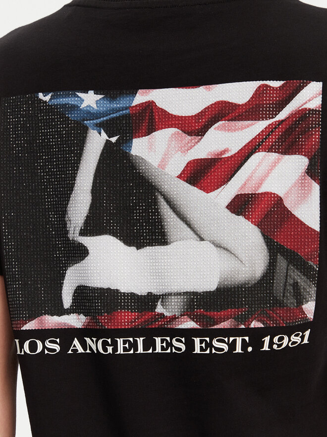 Guess Guess T-Shirt W5RI04 I3Z14 Schwarz Regular Fit