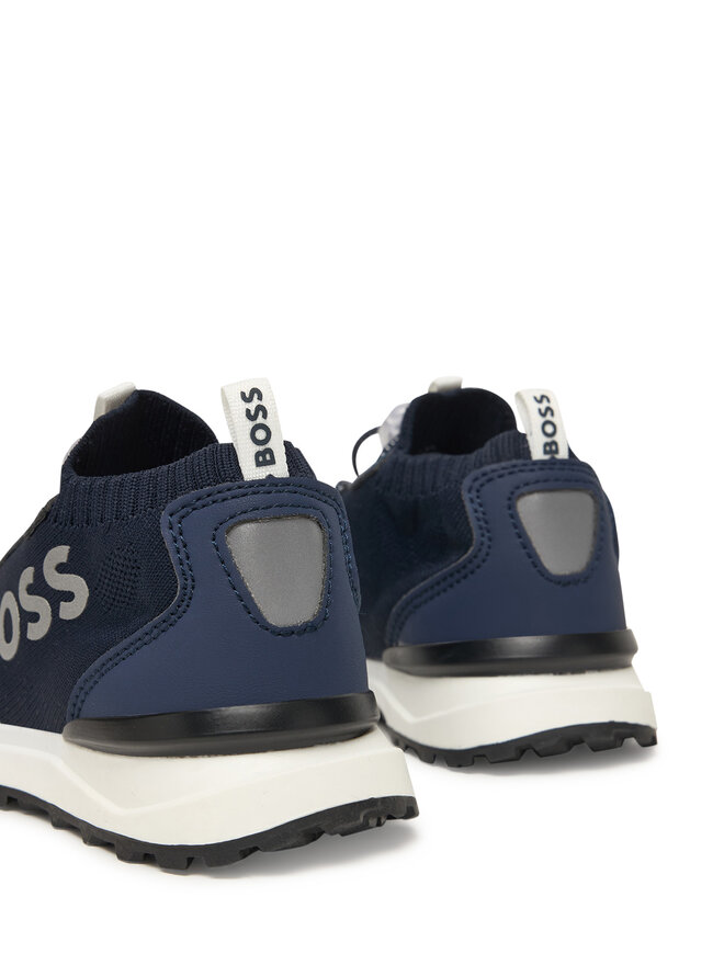 BOSS Sneakersy BOSS J52583 S Granatowy