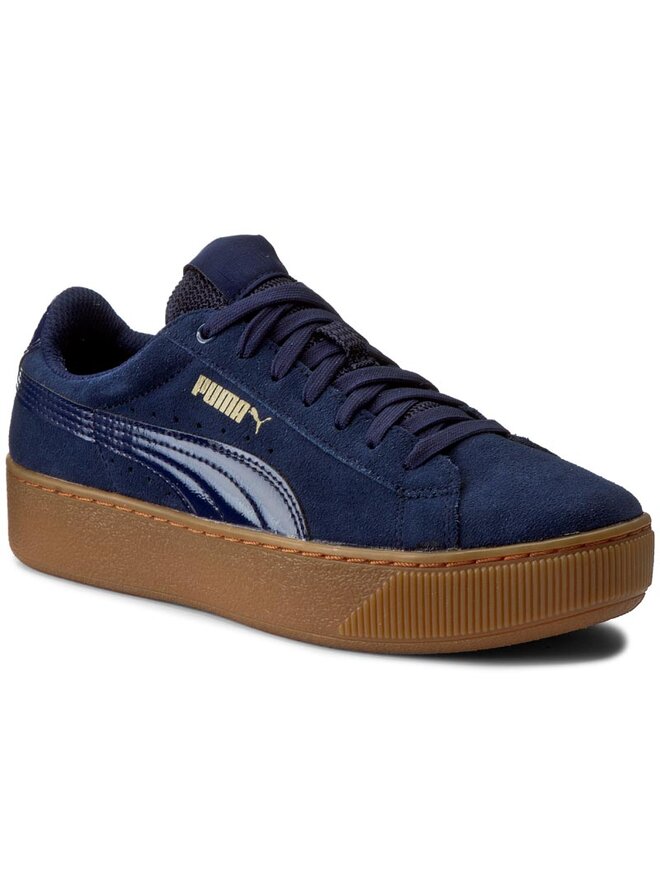 Sneakers Puma Vikky Platform 363287 02 Bleu marine chaussures