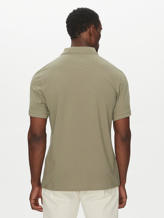 Barbour Barbour Poloshirt Original Sports MML0358OL38 Khakifarben Regular Fit