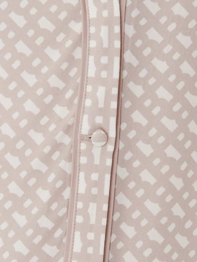 BOSS BOSS Pyjamahemd Sateen 50545615 Beige Relaxed Fit