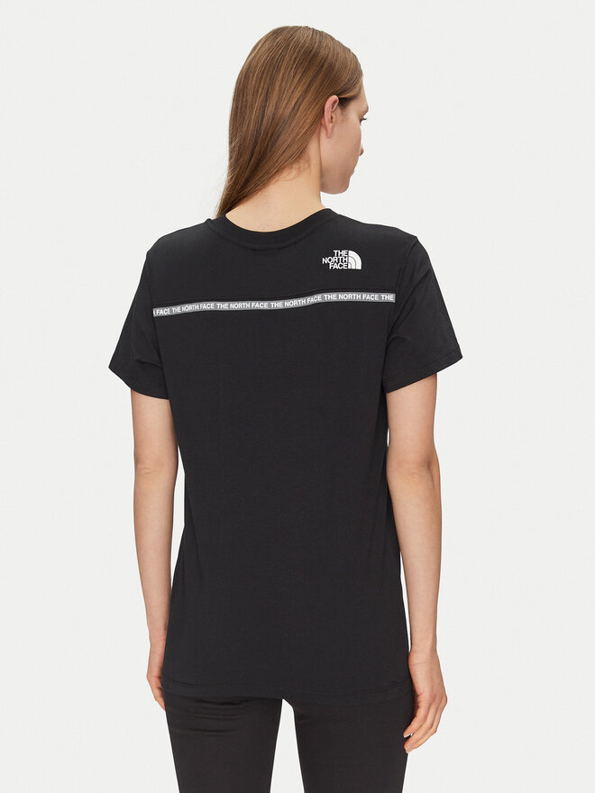 The North Face The North Face Marškinėliai Zumu NF0A87DJ Juoda Regular Fit
