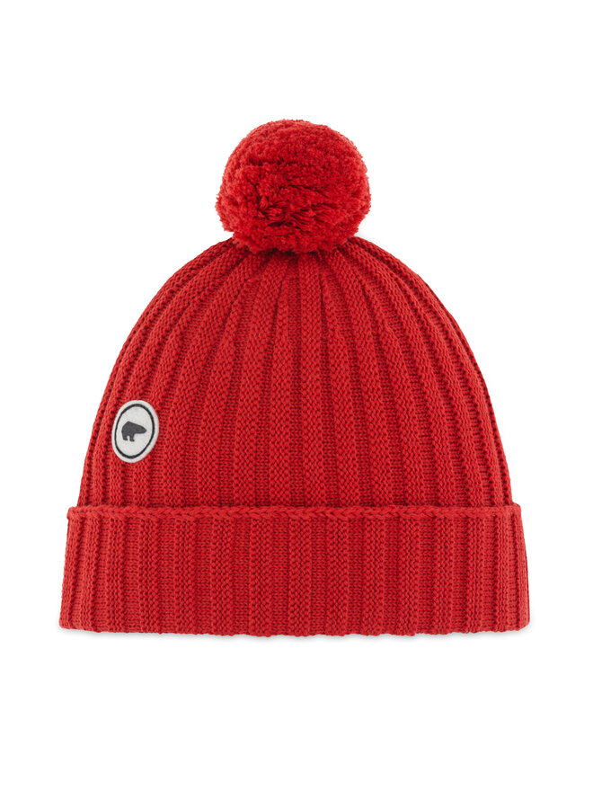 Eisbär Mütze Eisbär Trony Os Pompon Mü 30952 Rot