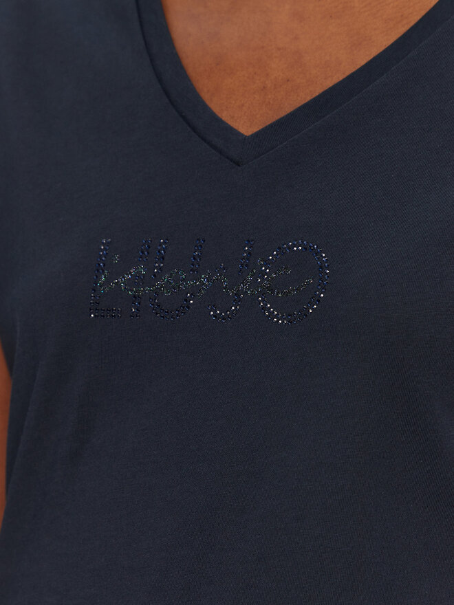 Liu Jo Sport Liu Jo Sport T-Shirt TA5179 J6040 Dunkelblau Regular Fit