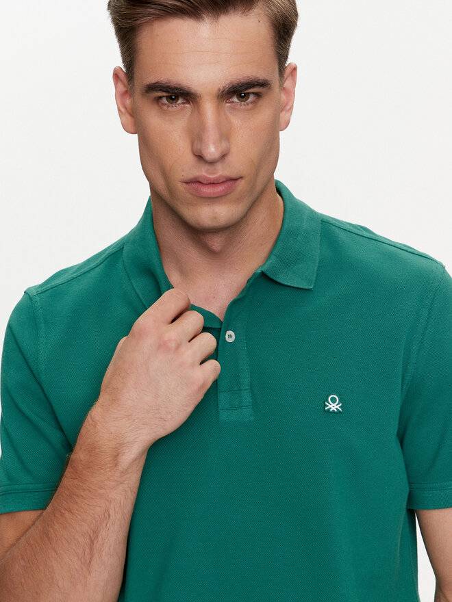 United Colors Of Benetton United Colors Of Benetton Poloshirt 3089J3179 Grün Regular Fit