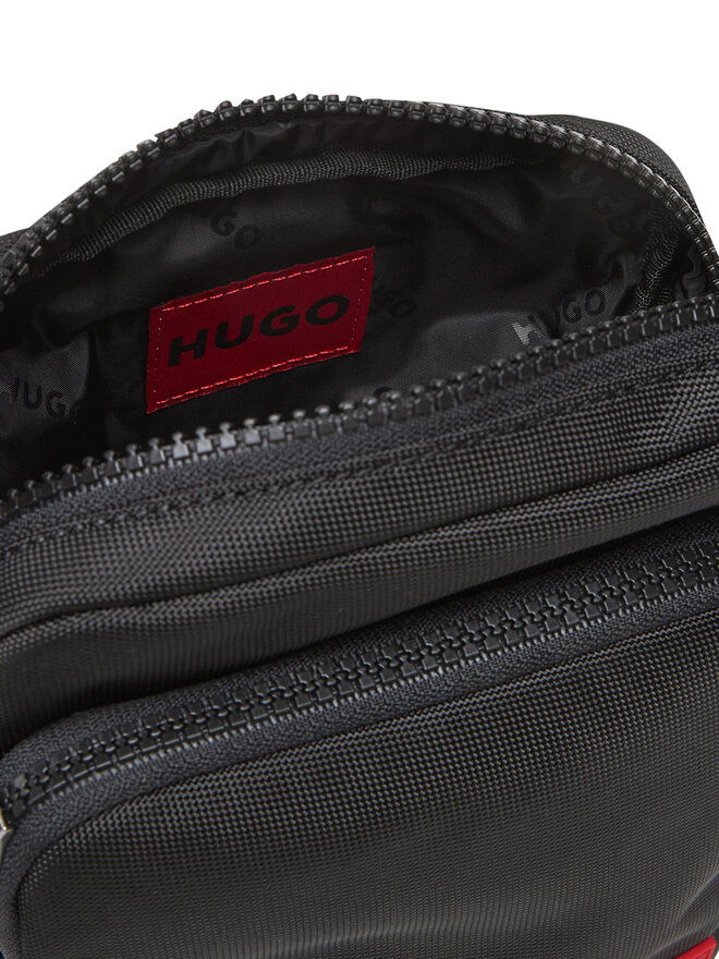 HUGO Τσαντάκι HUGO Ariell Saddle M 50547767 Μαύρο
