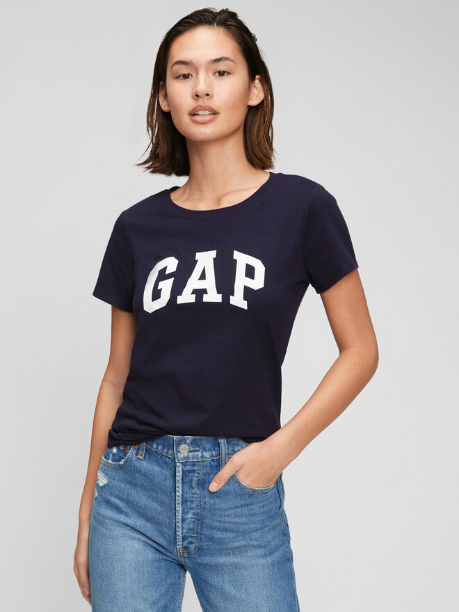 Gap Gap Póló 268820-00 Sötétkék Regular Fit