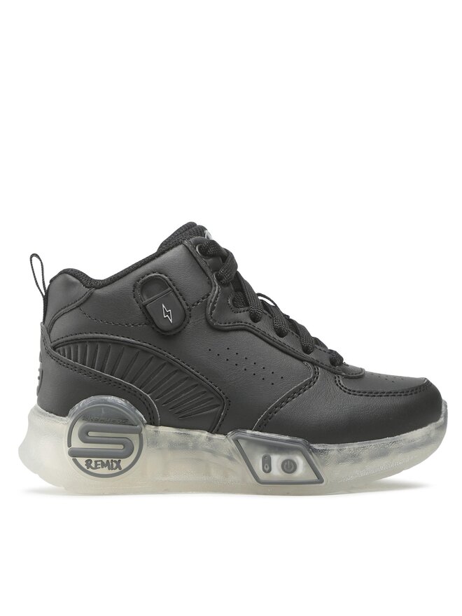Skechers black high top sneakers top