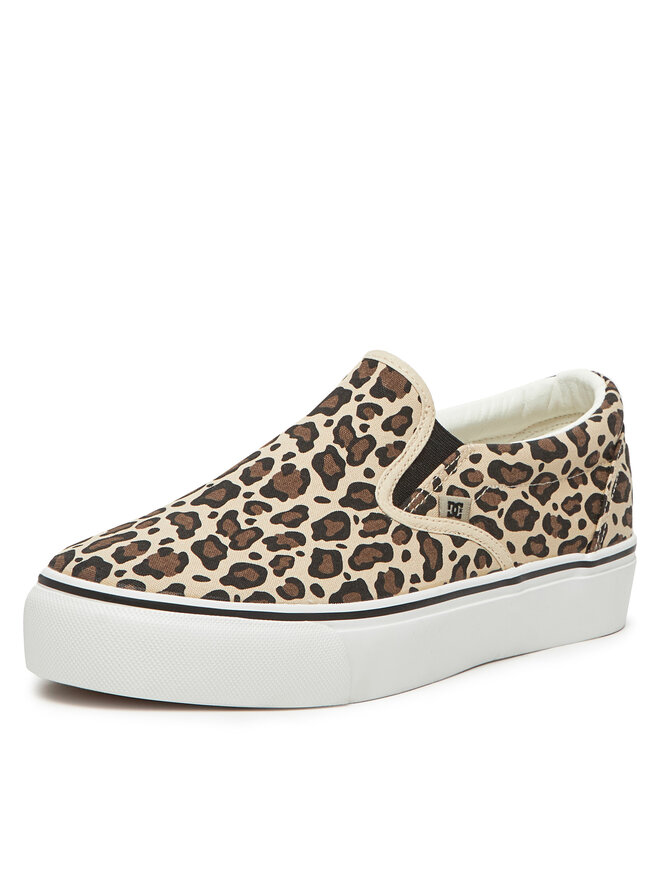 DC Sneakers aus Stoff DC WFA3015-1B Braun