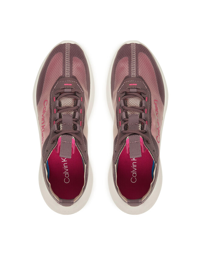 Calvin Klein Sneakers Calvin Klein Light Eva Run Lup Transp Ripst HW0HW02998 Rosa