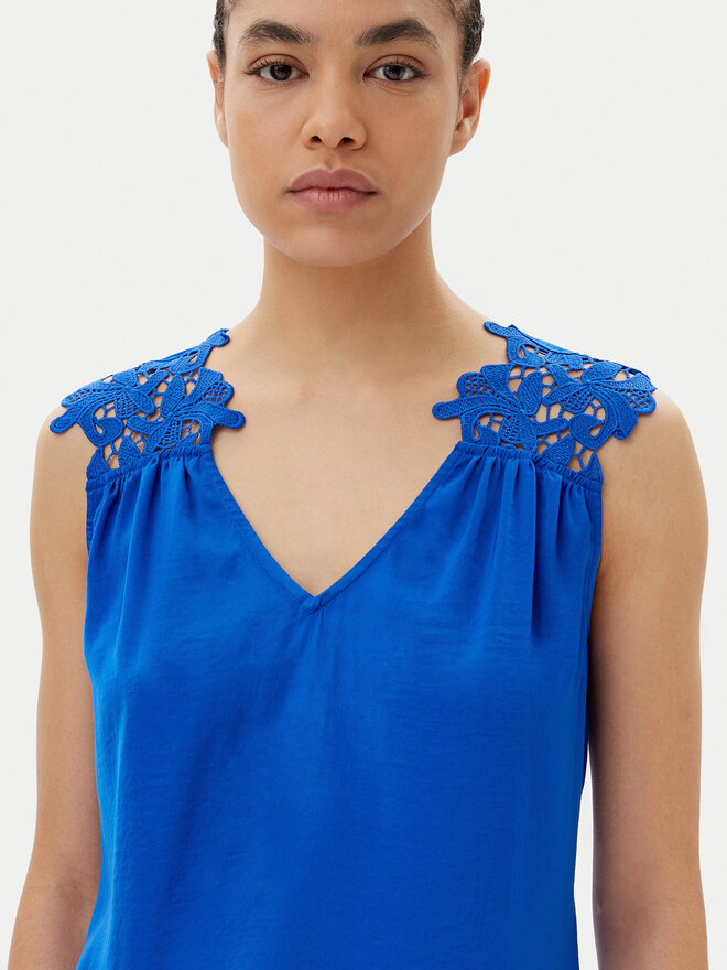 Morgan Morgan Top 251-OJOIE Modra Regular Fit