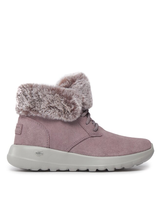 Skechers Polokozačky Skechers On-The-Go Joy Plush Dreams 144042/LAV Fialová