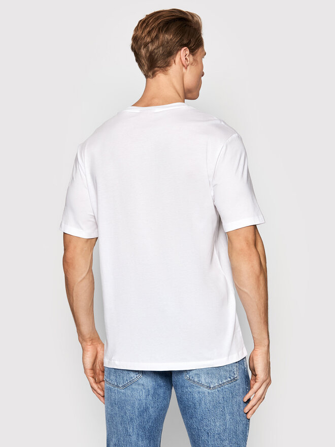 HUGO Hugo T-Shirt Dero222 50466158 Λευκό Regular Fit