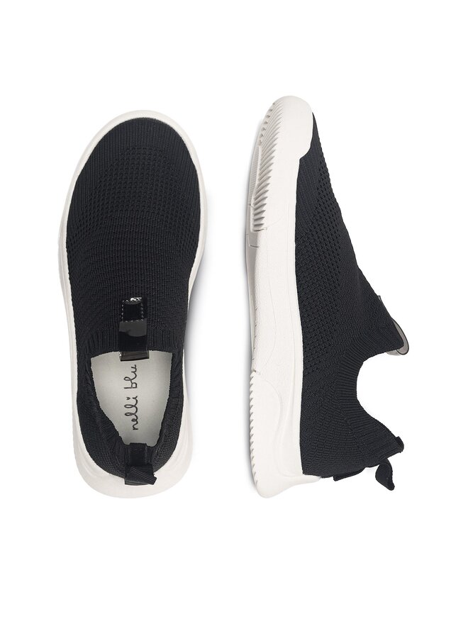 Nelli Blu Sneakersy Nelli Blu CS5182-01A Černá