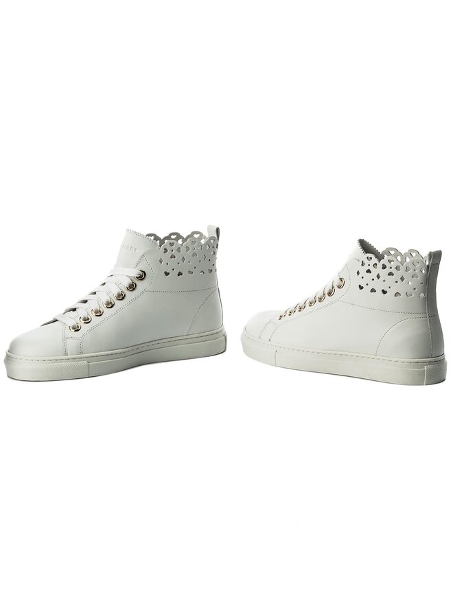 TWINSET Sneakersy TWINSET Sneaker CS8TFU Biały
