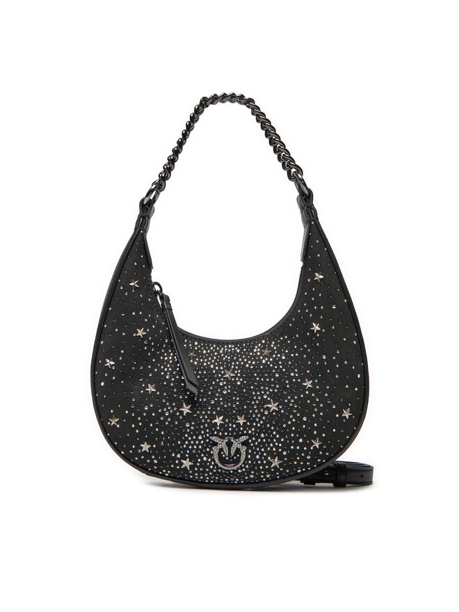 PINKO Torebka PINKO Brioche Hobo Mini AI 24-25 PLTT 101433 A20F Czarny