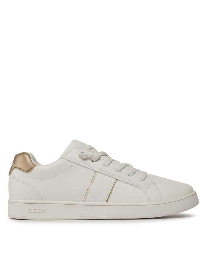 Geox Sneakersy Geox J Eclyper Girl J36LRC 000BC C0588 D Bílá