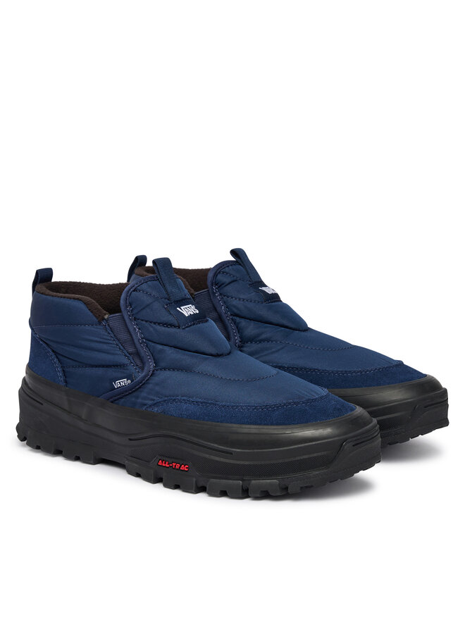 Vans Schneeschuhe Vans Mid-Slip Puff VN0010W15TU1 Dunkelblau