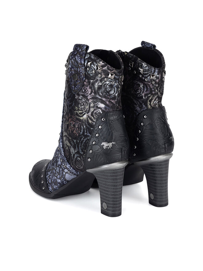 Mustang Stiefeletten Mustang 1335-505 Schwarz