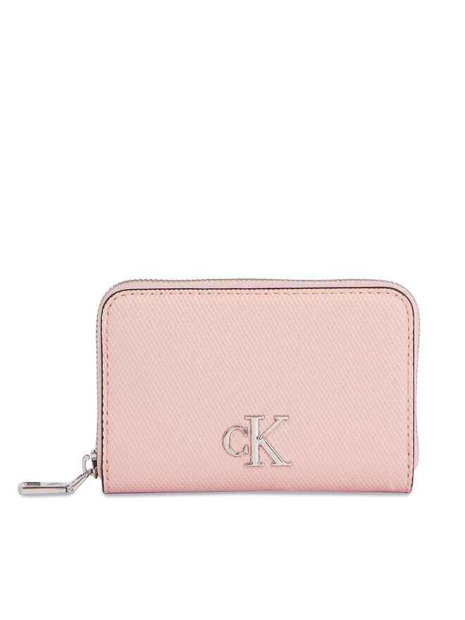 Calvin Klein Jeans Kis női pénztárca Calvin Klein Jeans Minimal Monogram M Zip Around T K60K611970 Rózsaszín