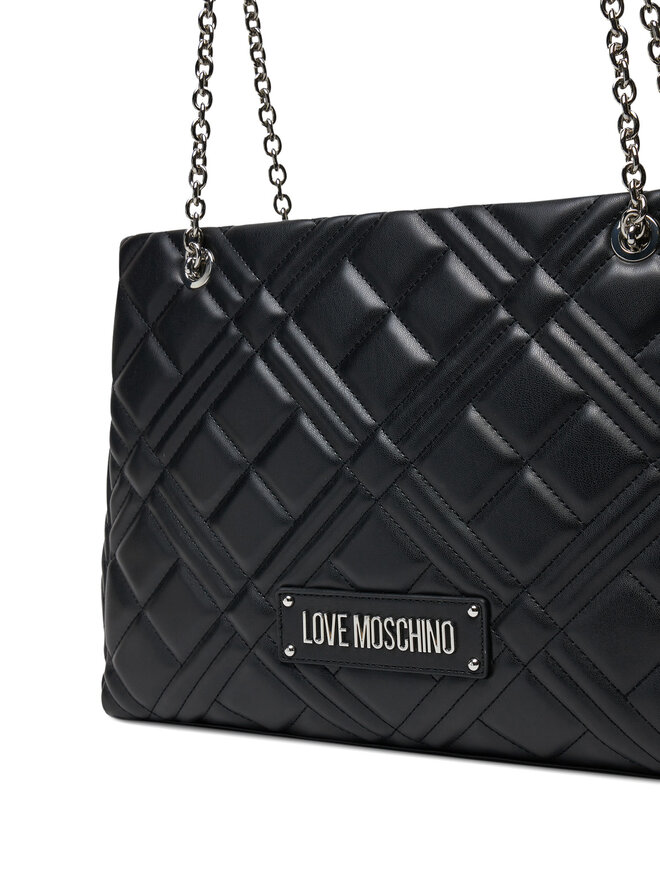 LOVE MOSCHINO Torebka LOVE MOSCHINO JC4145PP0MLA000B Czarny