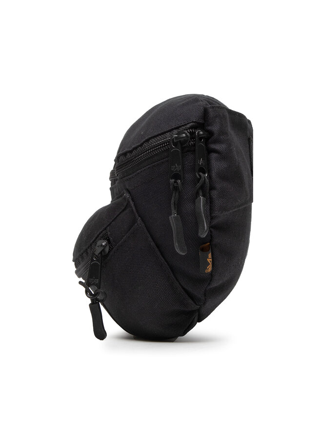 Alpha Industries torba za okoli pasu Alpha Industries Big Alpha Waist Bag 126909 Črna