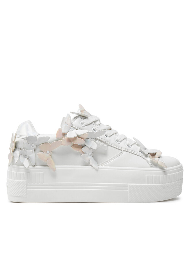 Buffalo Sneakersy Buffalo Paired Butterfly 1636137 Biały