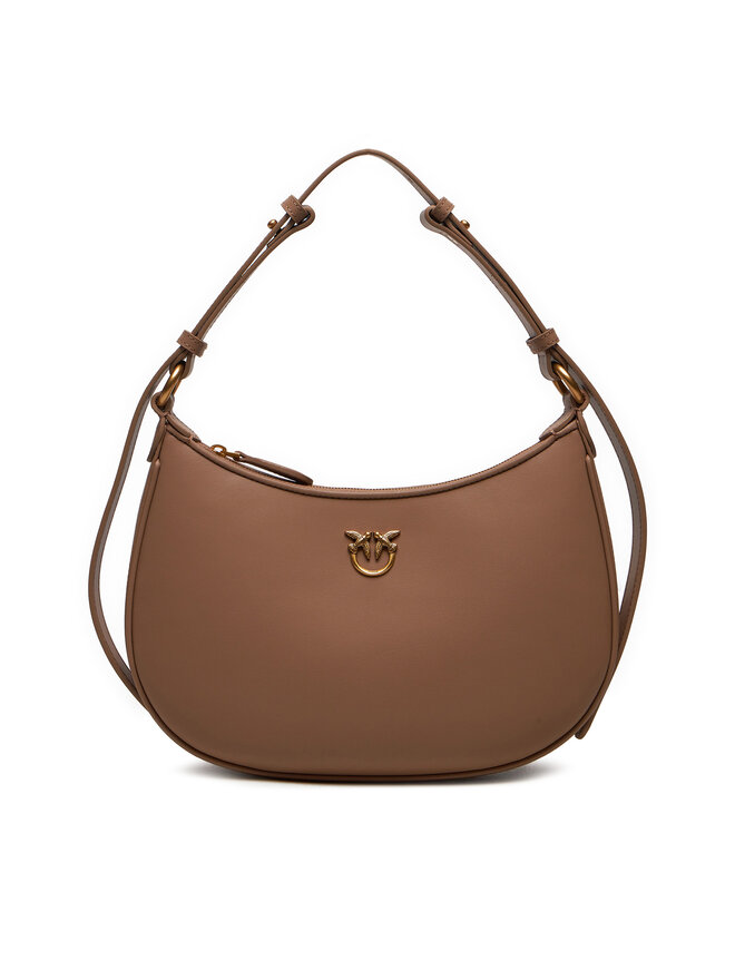 PINKO Torebka PINKO Half Moon Mini Fl . AI 24-25 PLTT 102790 A0F1 Brązowy