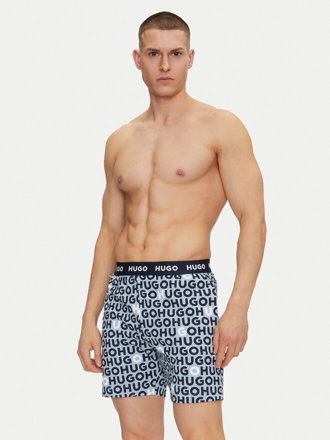 HUGO HUGO Pižamos šortai Tortuga 50540086 Mėlyna Regular Fit