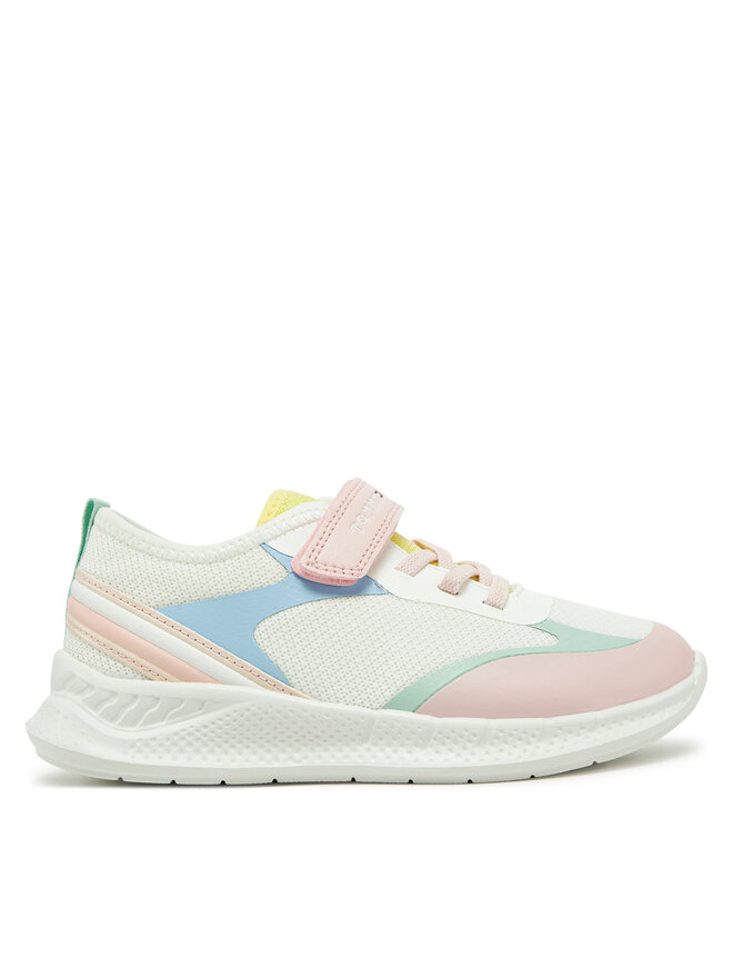 Tommy Hilfiger Sportcipők Tommy Hilfiger Low Cut Lace-Up/Velcro Sneaker T1A9-33755-1697 S Színes