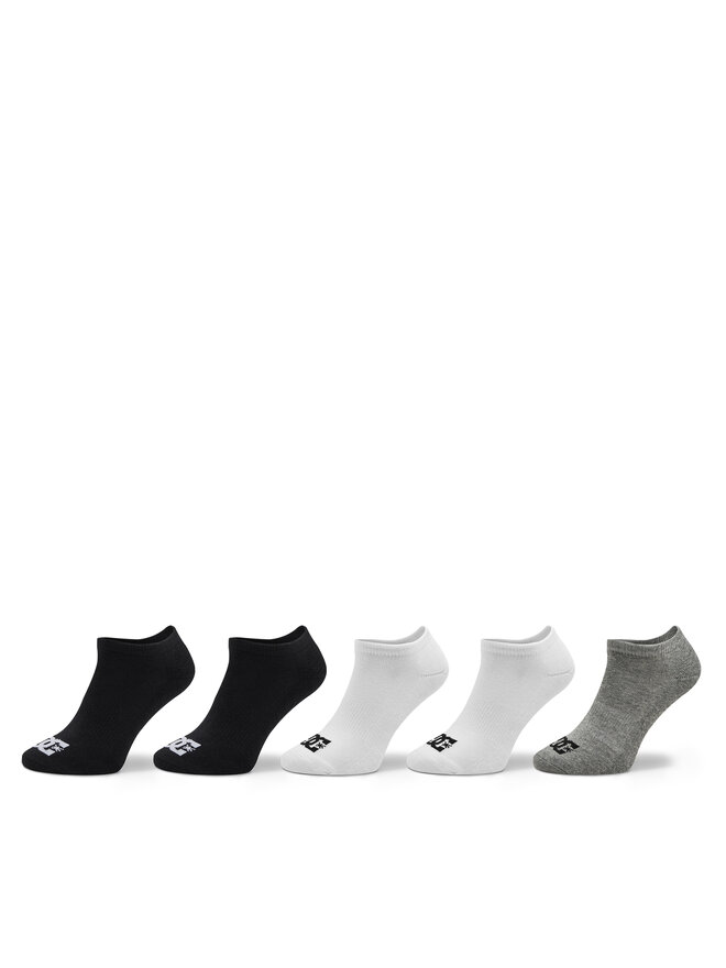 DC Sada 5 párů pánských nízkých ponožek DC Spp Dc Ankle 5Pk ADYAA03188 Barevná
