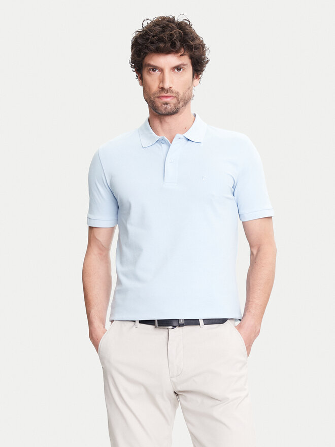 Pierre Cardin Pierre Cardin Poloshirt C5 21354.2110 Himmelblau Regular Fit