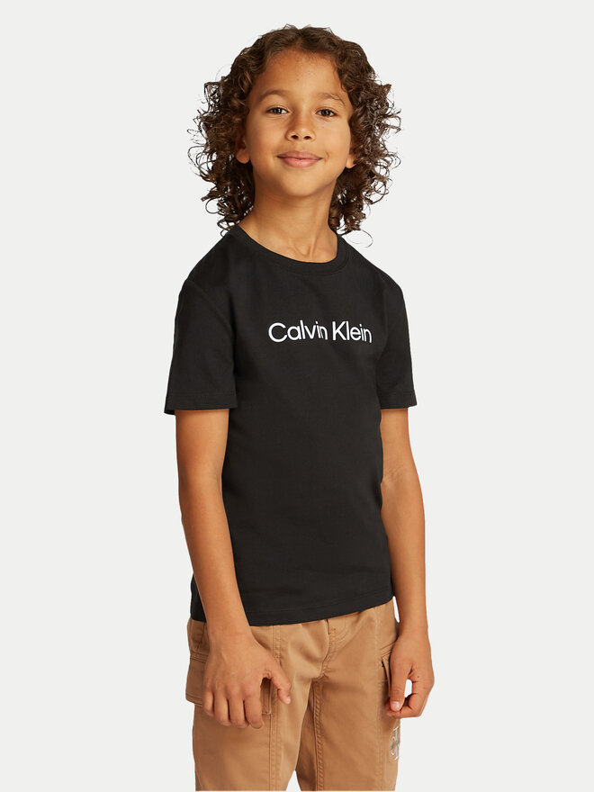 Calvin Klein Jeans Calvin Klein Jeans T-Shirt IU0IU00682 Schwarz Regular Fit