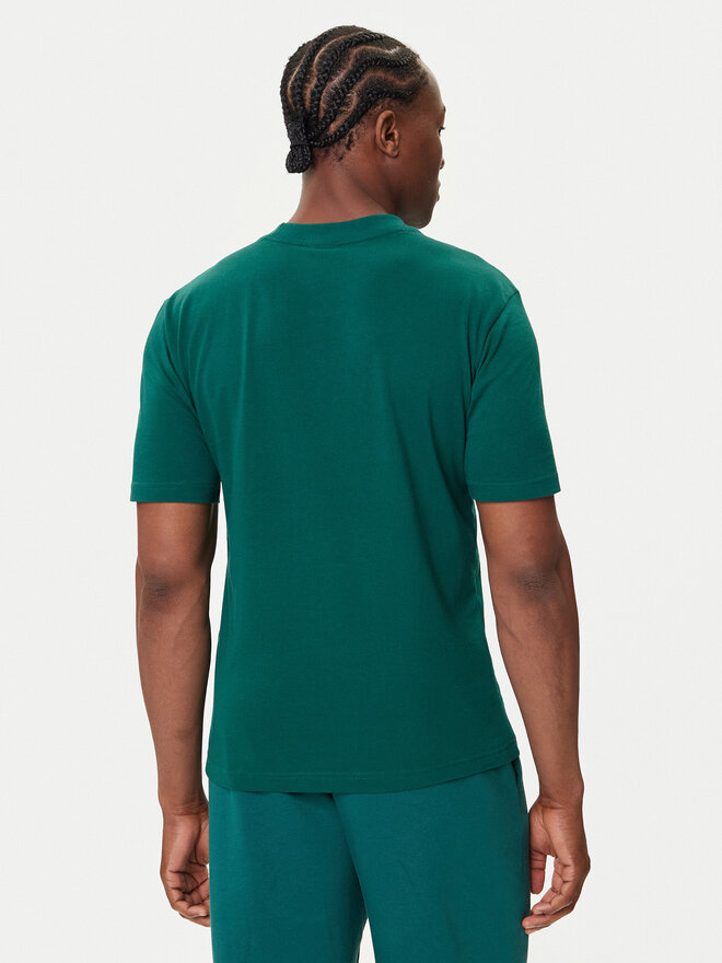 adidas adidas Футболка Essentials Small Logo JF1096 Зелений Regular Fit