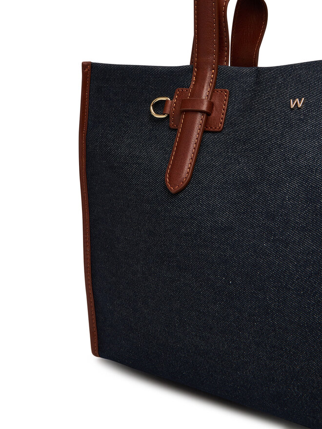 Weekend Max Mara Handtasche Weekend Max Mara Giannadenim 2525516104650 Blau