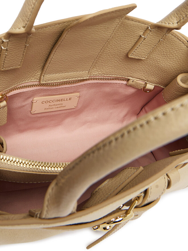 Coccinelle Сумка Coccinelle TLB Coccinellesabine Suede Bi E1 TLB 18 02 01 Бежевий