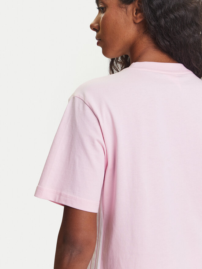 adidas adidas T-Shirt Essentials 3-Stripes JE1226 Rosa Regular Fit
