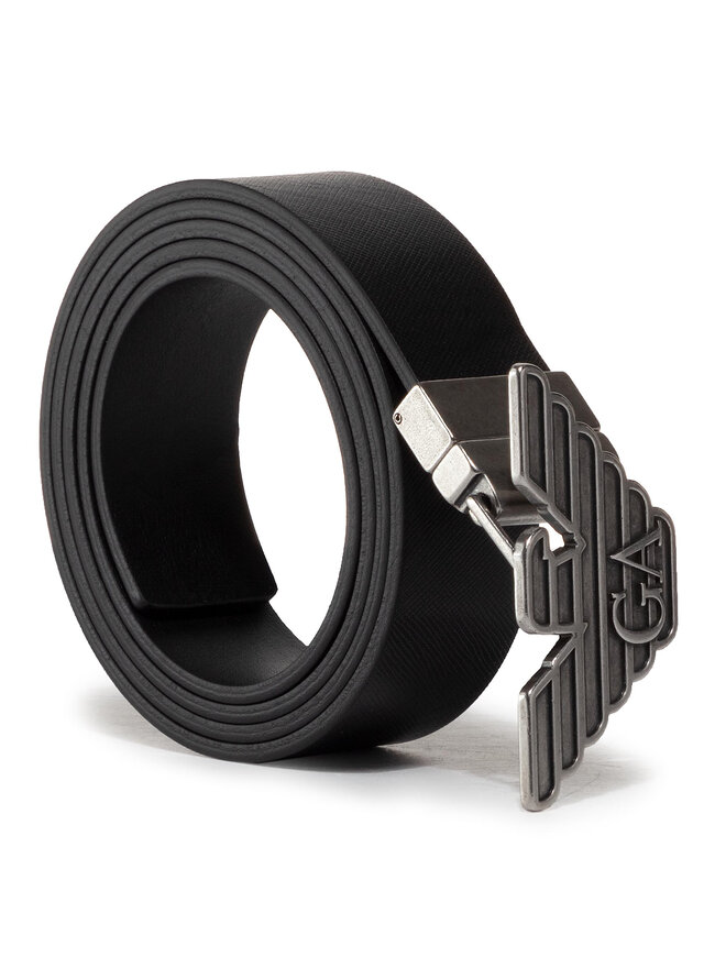 Emporio Armani Cinturón para hombre Emporio Armani Y4S270 YLP4X 88001 Negro
