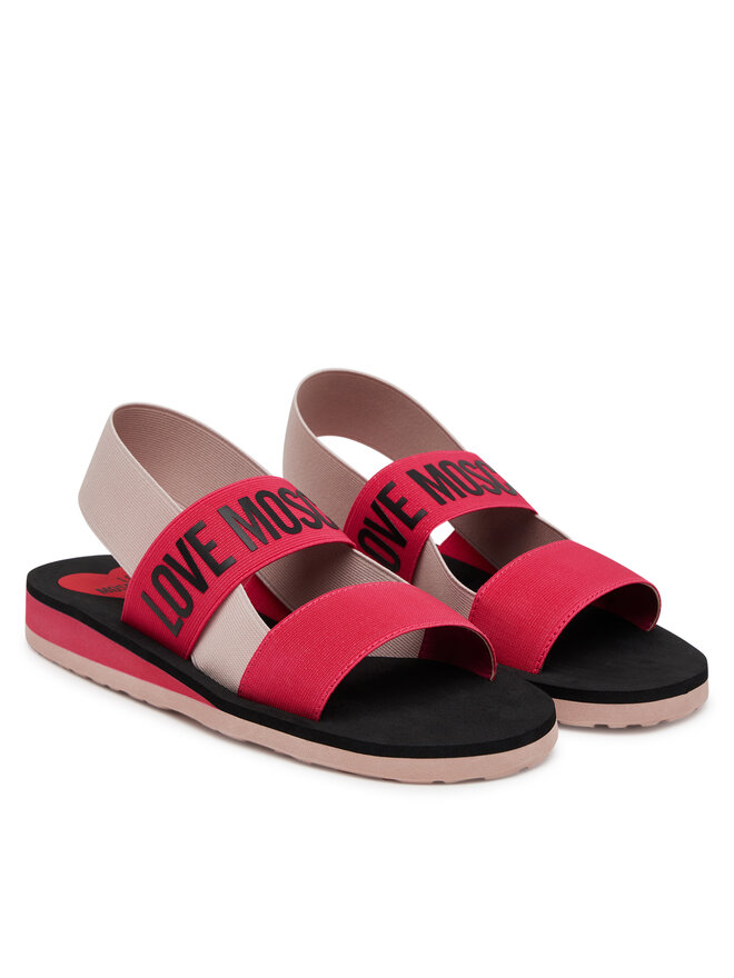 LOVE MOSCHINO Szandál LOVE MOSCHINO JA16033G0MJN460C Rózsaszín