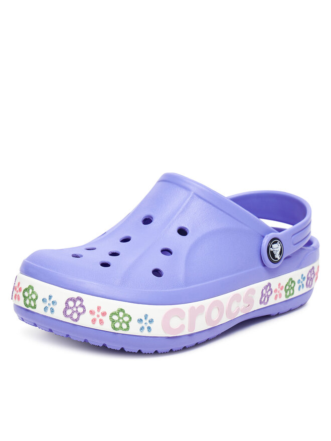 Crocs Klapki Crocs BAYABAND CLOG K 211302-5PY Fioletowy