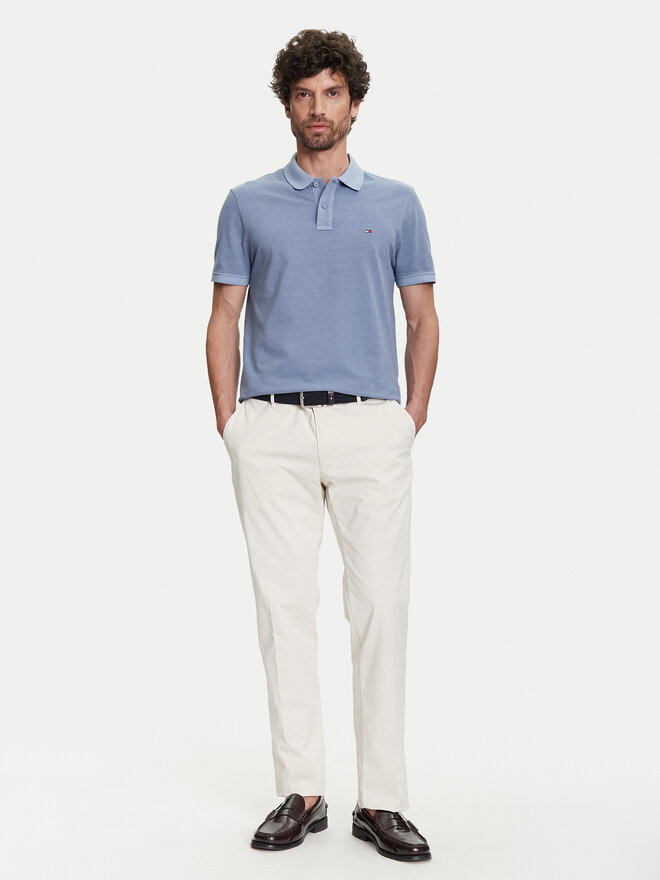 Tommy Hilfiger Tommy Hilfiger Pólóing MW0MW34757 Kék Regular Fit