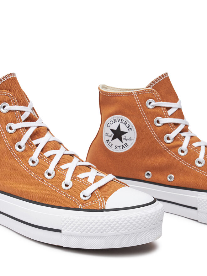 Converse Кецове Converse Chuck Taylor All Star Lift Platform Hi A11537C Оранжев