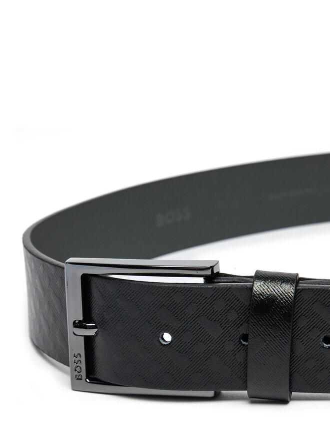 BOSS Чоловічий ремінь Boss Barn 50524047 Чорний