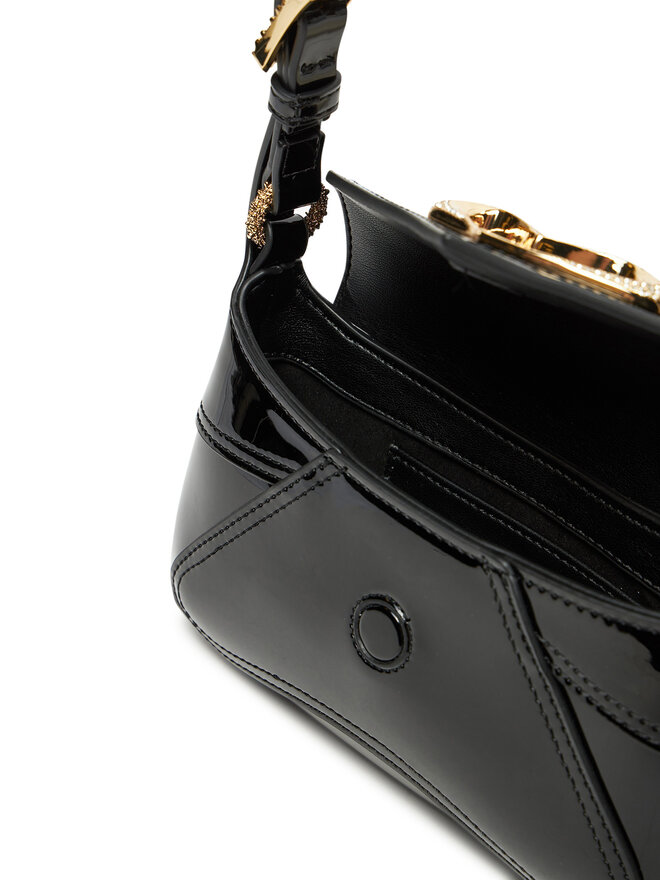 PINKO Handtasche PINKO 520 Shoulder Baby Fl AI 24-25 PLTT 103764 A1UP Schwarz