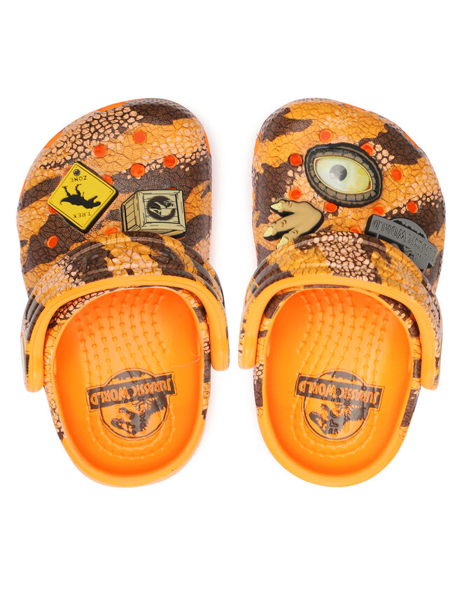 Crocs Чехли Crocs Crocs Jurassic World Clasic Clog T 208848 Оранжев